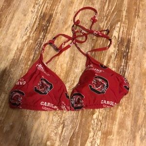 Gamecock bikini top size large